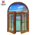 Burglar Proof Casement Window,Bangladesh Windows Aluminum Bronze Color Window